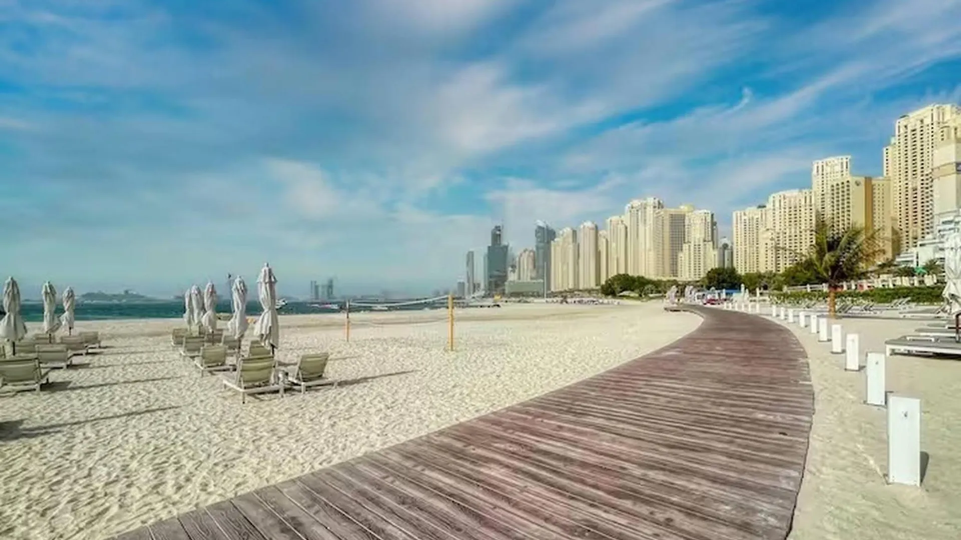 Appartamento Your Home - Marina View W Private Beach In Address Dubai