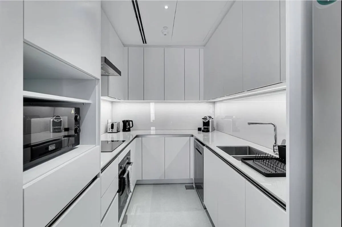 Apartman Your Home - Marina View W Private Beach In Address Dubaj